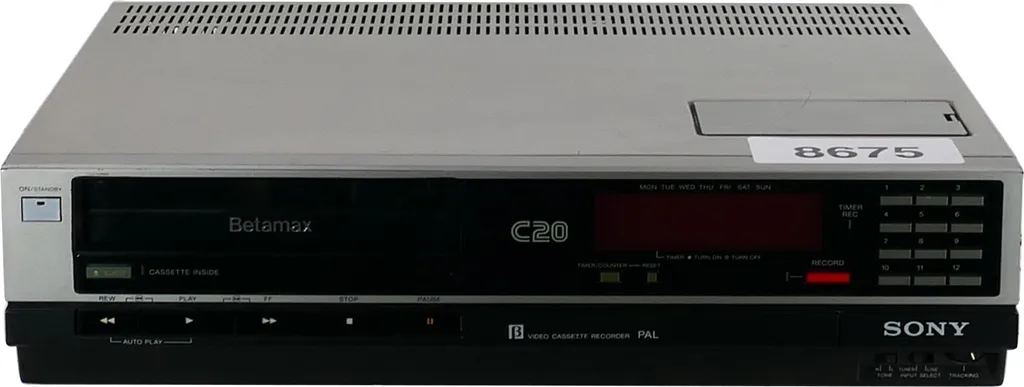 Récupérez vos Souvenirs Betamax - Magnétoscope Sony SL-C20 Fiable