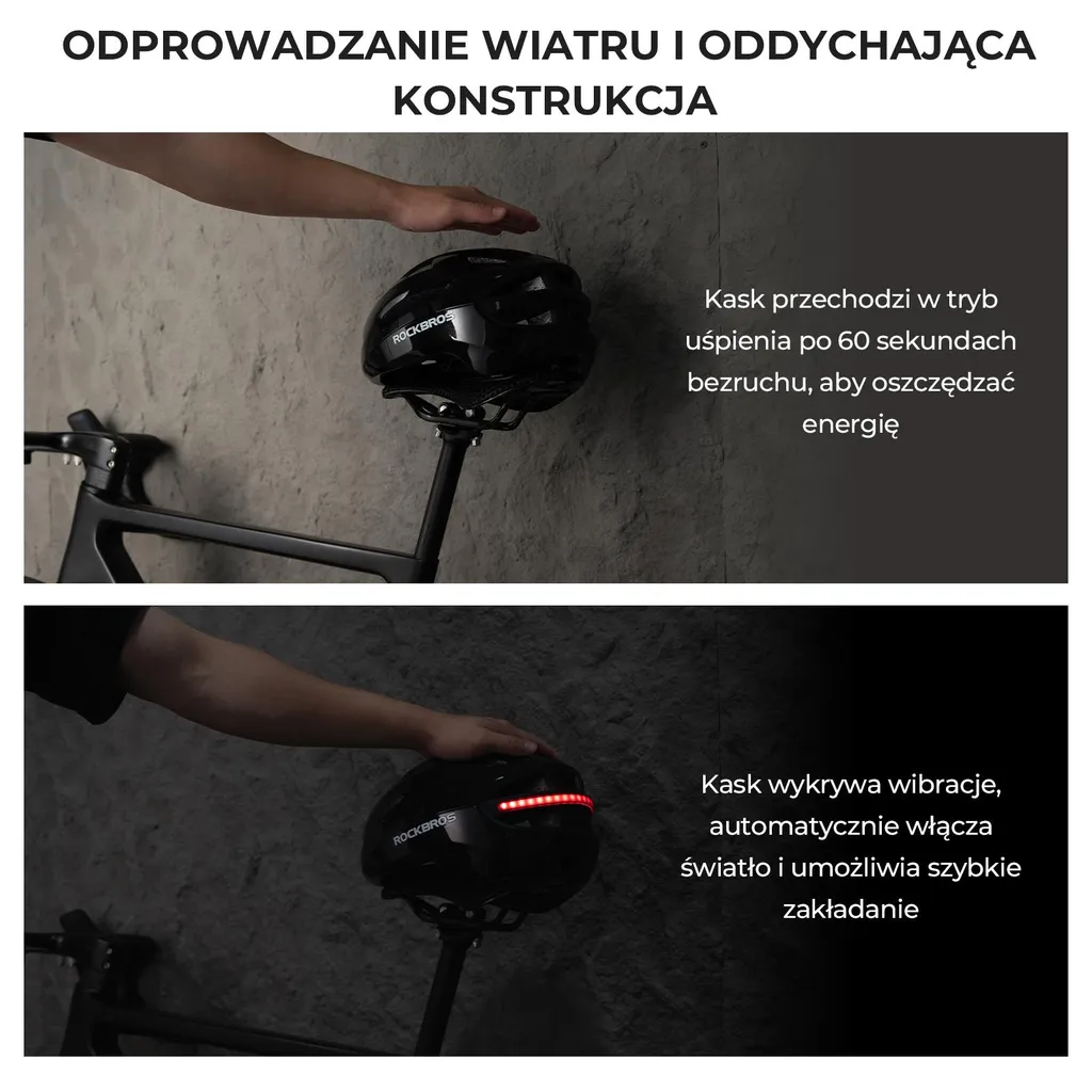 Casque de vélo intelligent LED télécommande sans fil sécurité optimale