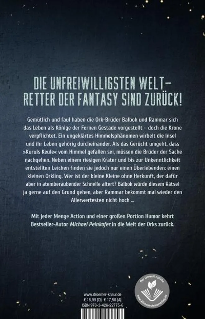 Die Welt der Orks : Beau Livre Illustré avec Couverture Rigide Luxe
