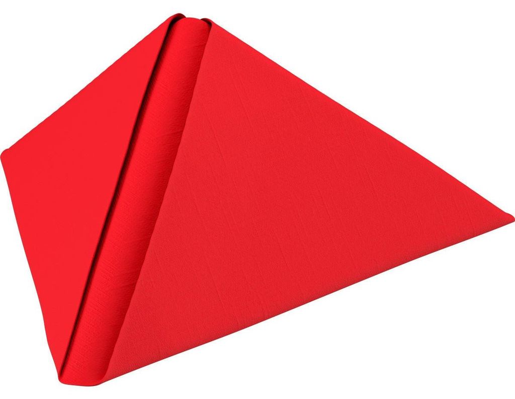 Dunilin Servietten rot 40x40cm 45 Stück 1er Pack