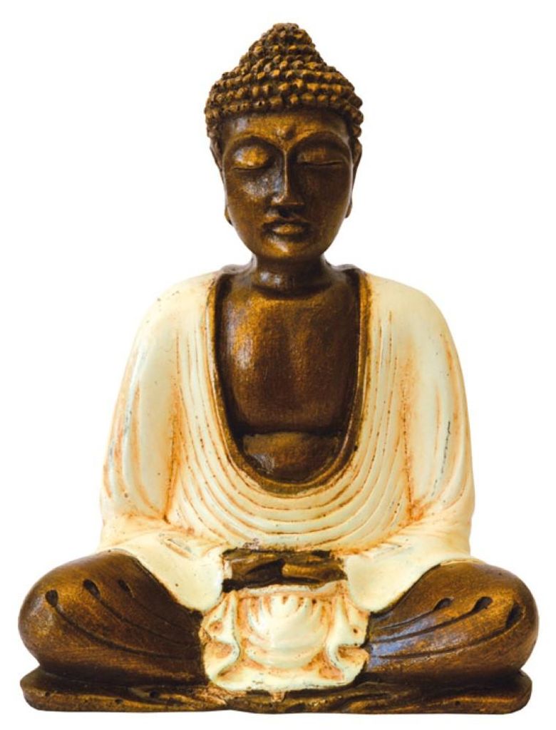 "Buddha meditierend" Resin 15cm