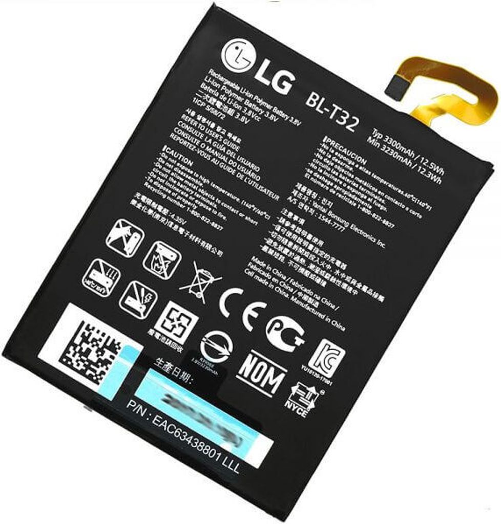 LG Li-ion Akku für H870 LG G6 (BL-T32) Produktbild