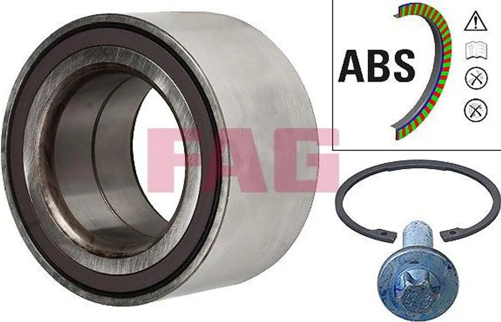 Supprimer Bruit Roulement Mercedes - Kit FAG 713 6679 90 Haute Qualité