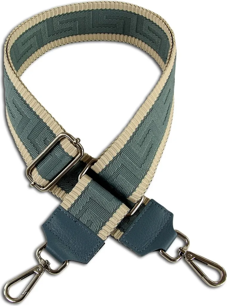 Cinturino Boho Florence Turchese OGF001JF: Tracolla Luxury Canvas