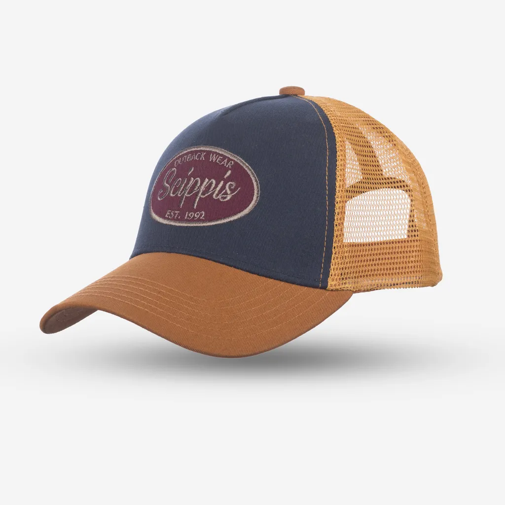 Scippis Rockwood Snapback: Il Cappello Trucker dell'Outback Australiano