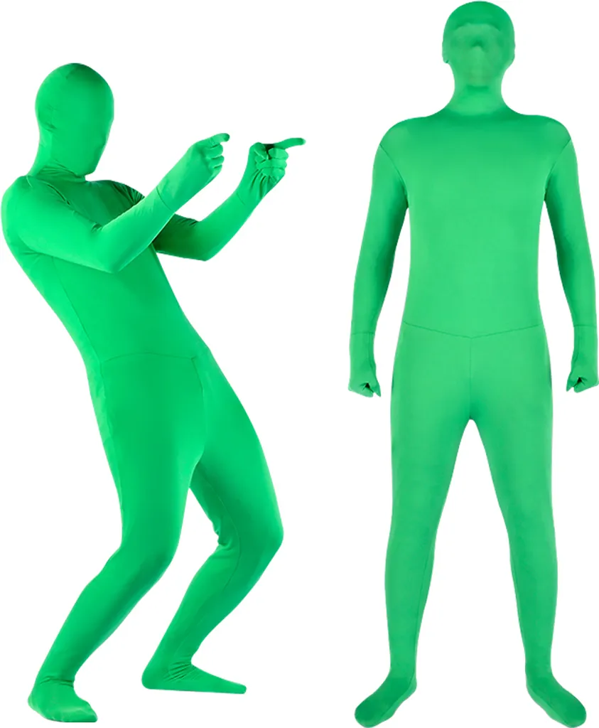 Tuta Verde Professionale Spandex | Body per Fotografia e Cinema