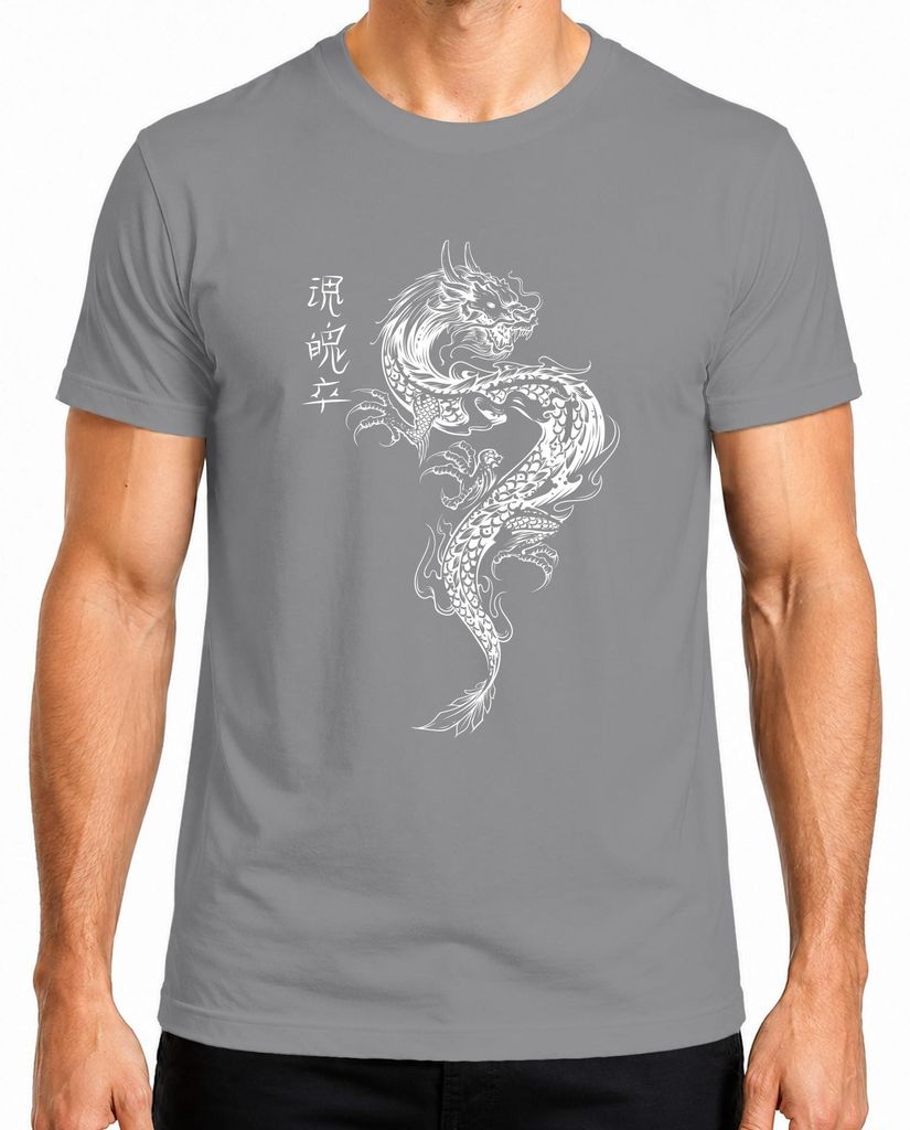 Camiseta para hombre, color gris, talla L, con diseño de Imagen del producto 