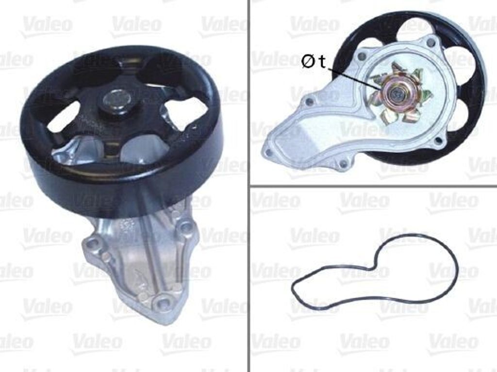 VALEO 506810 - OE PA10130 Wasserpumpe für Accord VII, Civic VII, CR-V II (RD), FR-V (BE), Stream (RN)