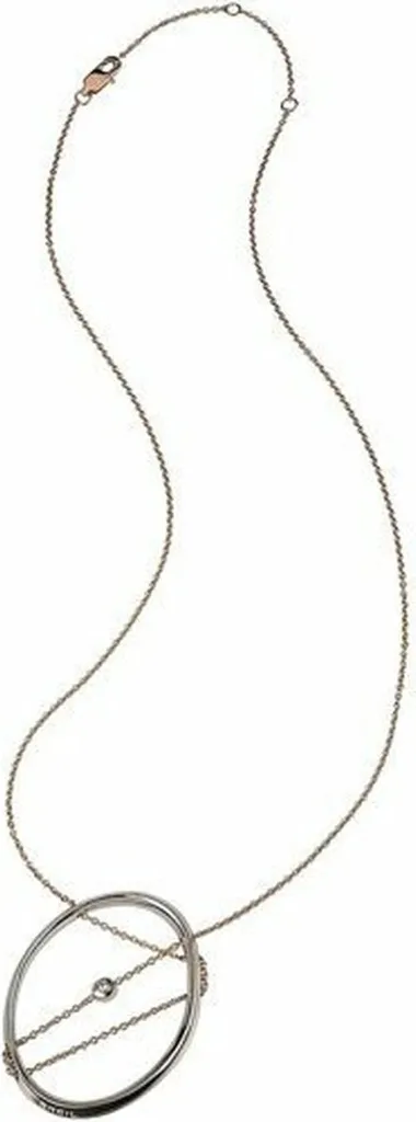 Breil Femme TJ2319 Collana Acciaio e Cristalli - Eleganza Minimal