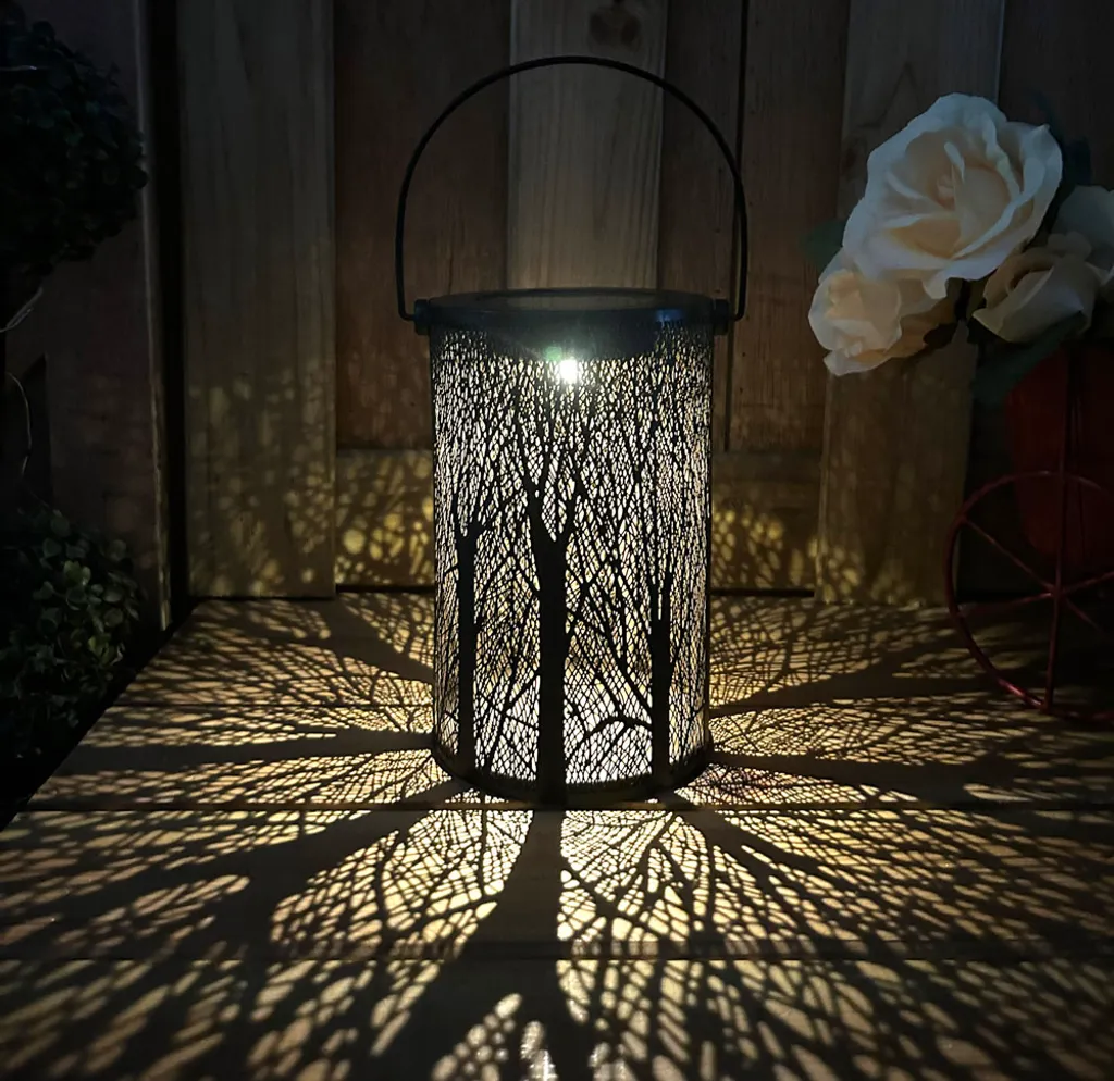Lampe de jardin solaire TreeOfLife autonome avec batterie Longlife 12h