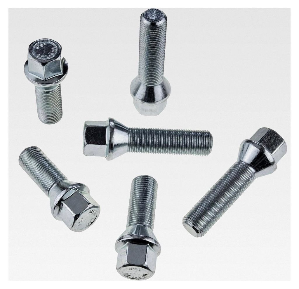 20 Stück Radschrauben M14x1,25 45mm Kegel für Stahl- und Alufelgen