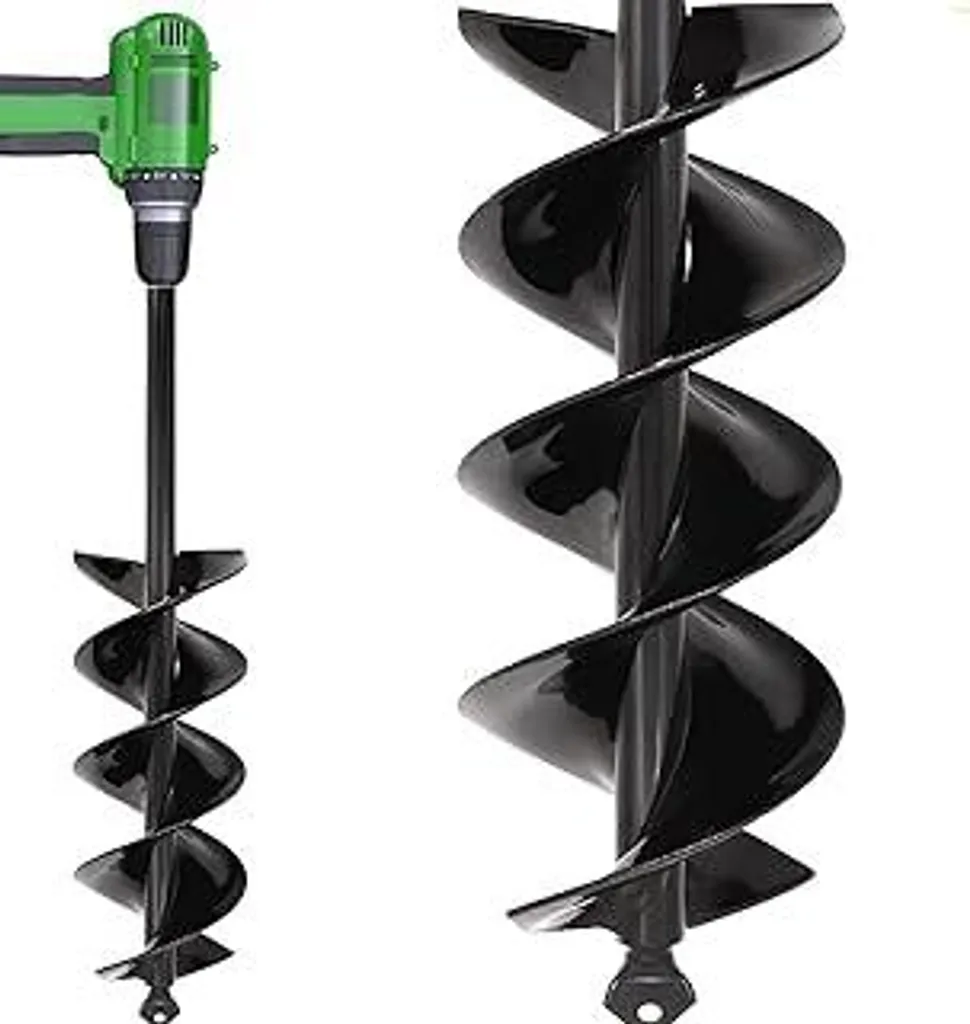 SYITCUN Trivella da Giardino 8x42cm | Punta per Trapano Robusta per Bulbi