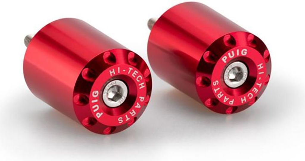 PUIG 20718R Lenkerenden Lang passend fuer DUCATI MONSTER 937 Rot