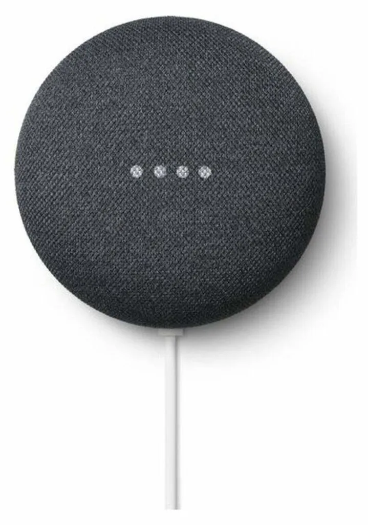 Google Nest Mini Blanc - Assistant domestique pour maison connectée - 2
