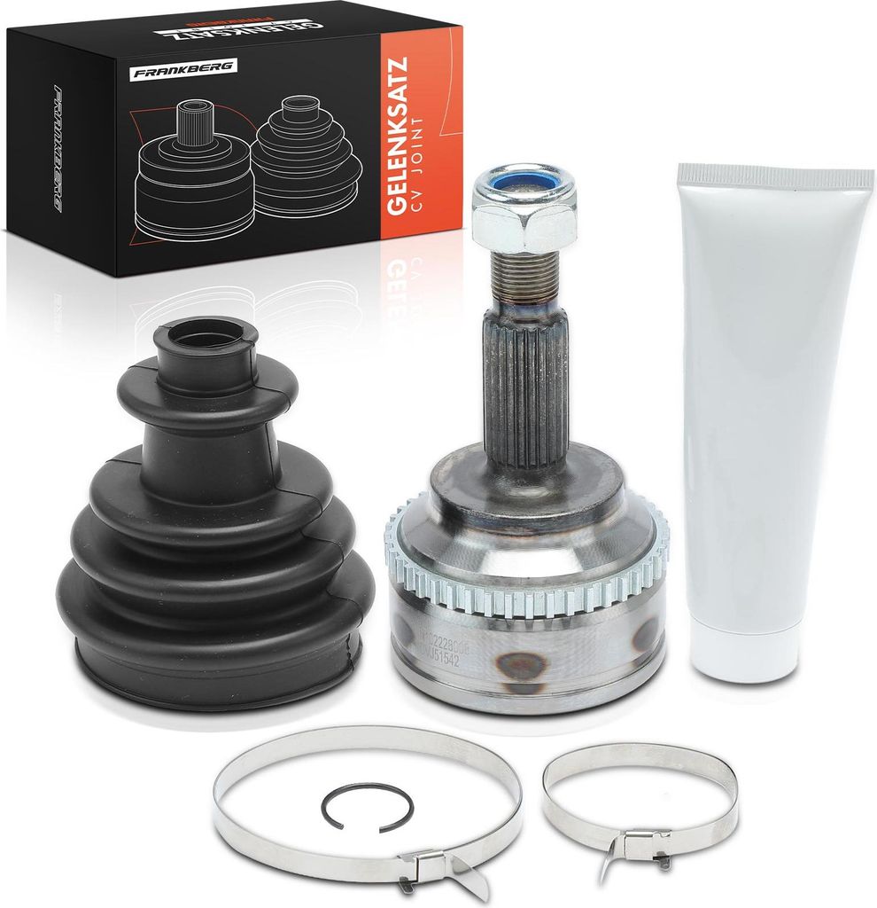 Frankberg 1x Antriebswelle Gelenksatz Vorderachse für Renault Kangoo KC0/1 Megane I Scénic JA0/1