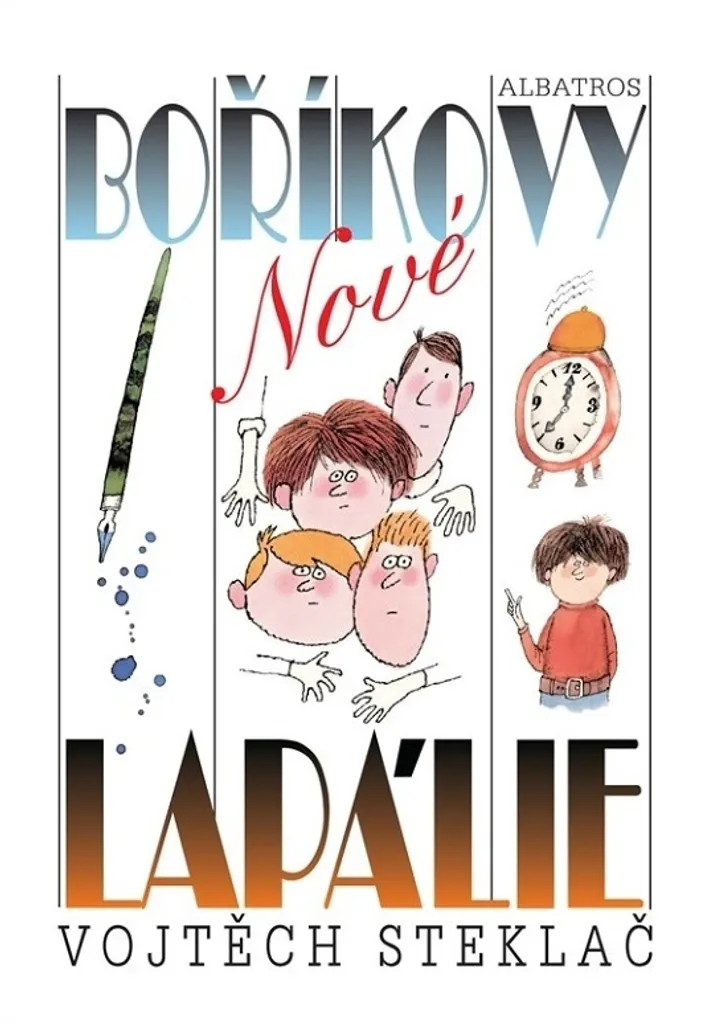 Livre de collection Nové Boříkovy lapálie illustré par Adolf Born - Art
