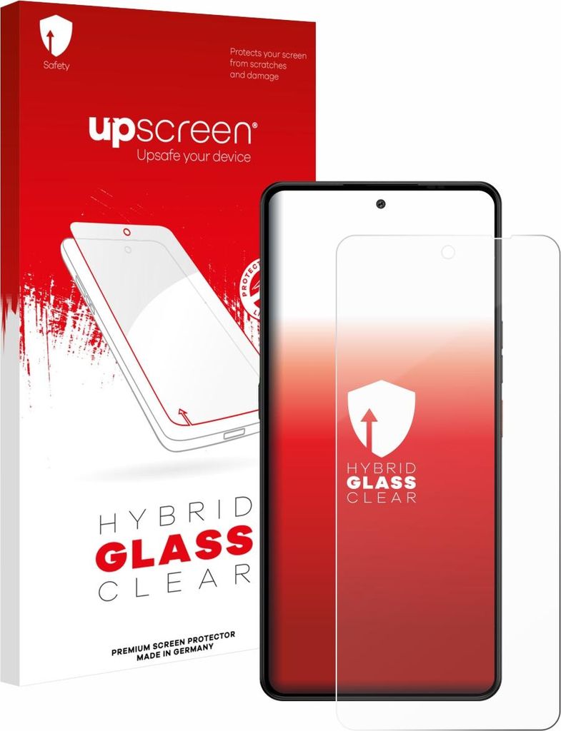 upscreen Schutzglas für Gigaset GS6 Schutzfolie Panzer Folie Glas Display Schutz klar