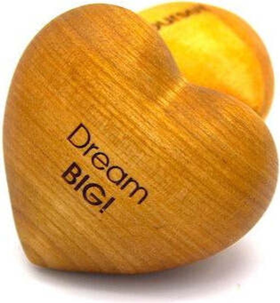 Thankgoods Holzherz Dream Big!