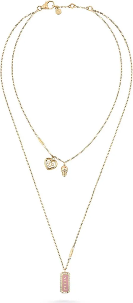 Collier doré Philipp Plein idéal pour soirée ou cadeau femme élégante