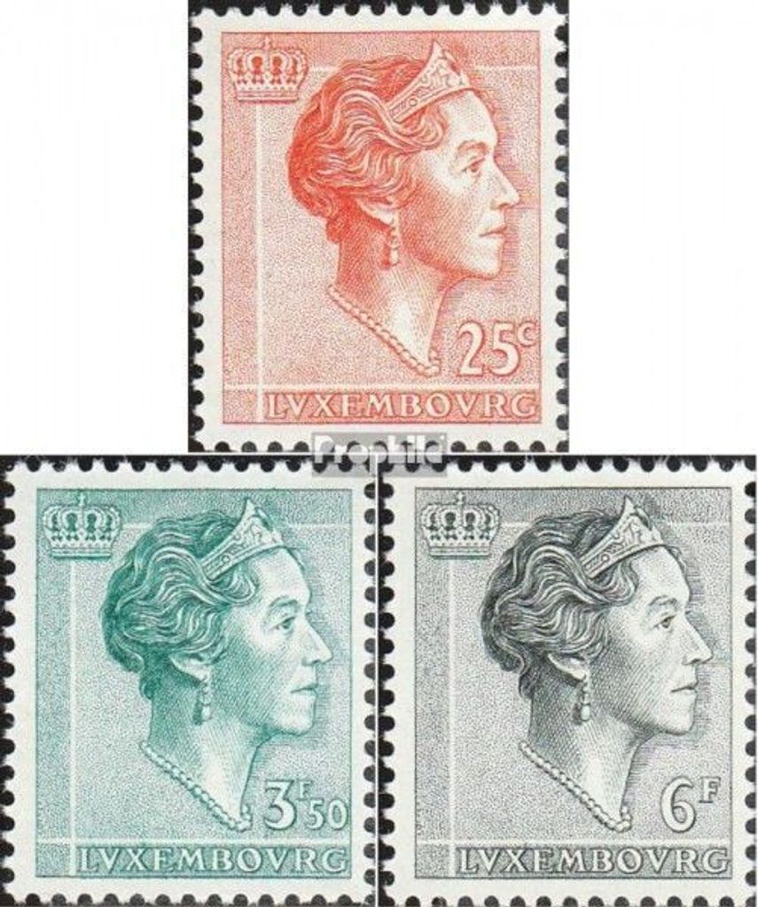 Briefmarken Luxemburg 1964 Mi 690-692 (kompl.Ausg.) postfrisch Charlotte