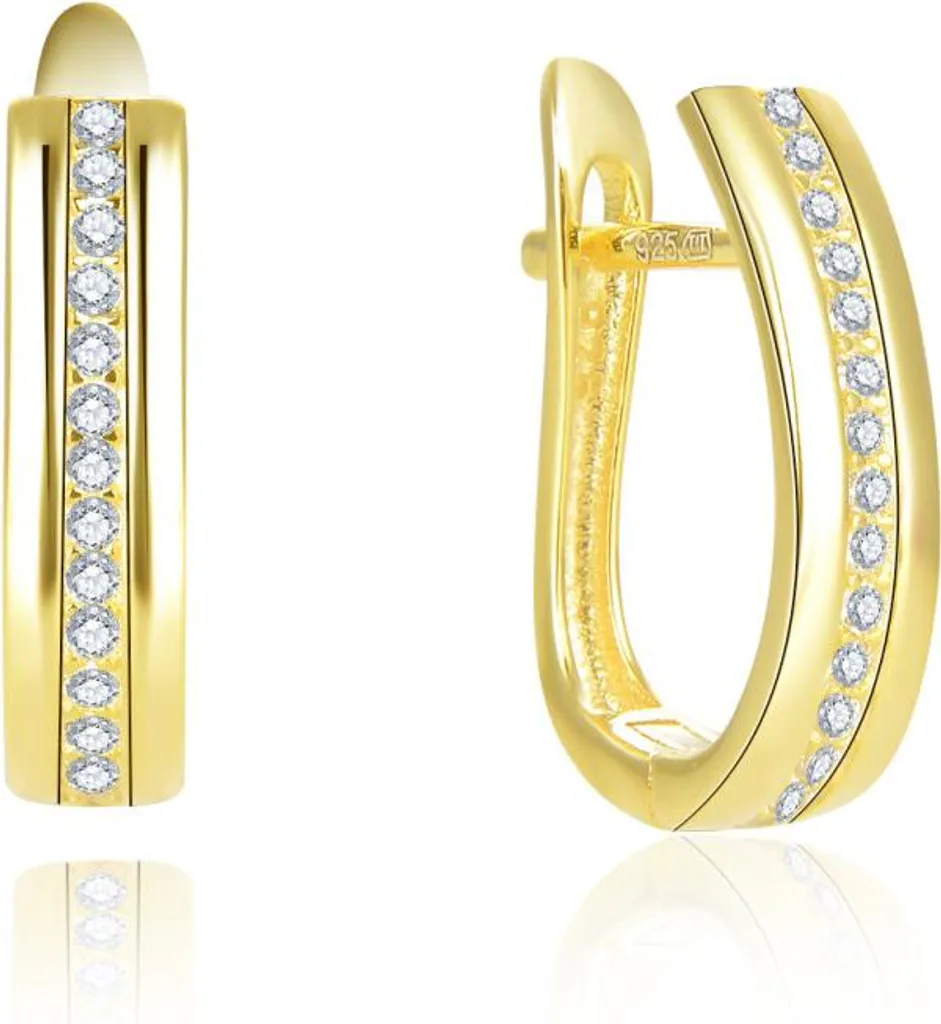 Orecchini moda placcati oro AGUC2669-GOLD