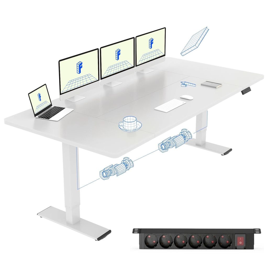 FLEXISPOT QB2 Scrivania regolabile in altezza, elettrica, Immagine del prodotto 