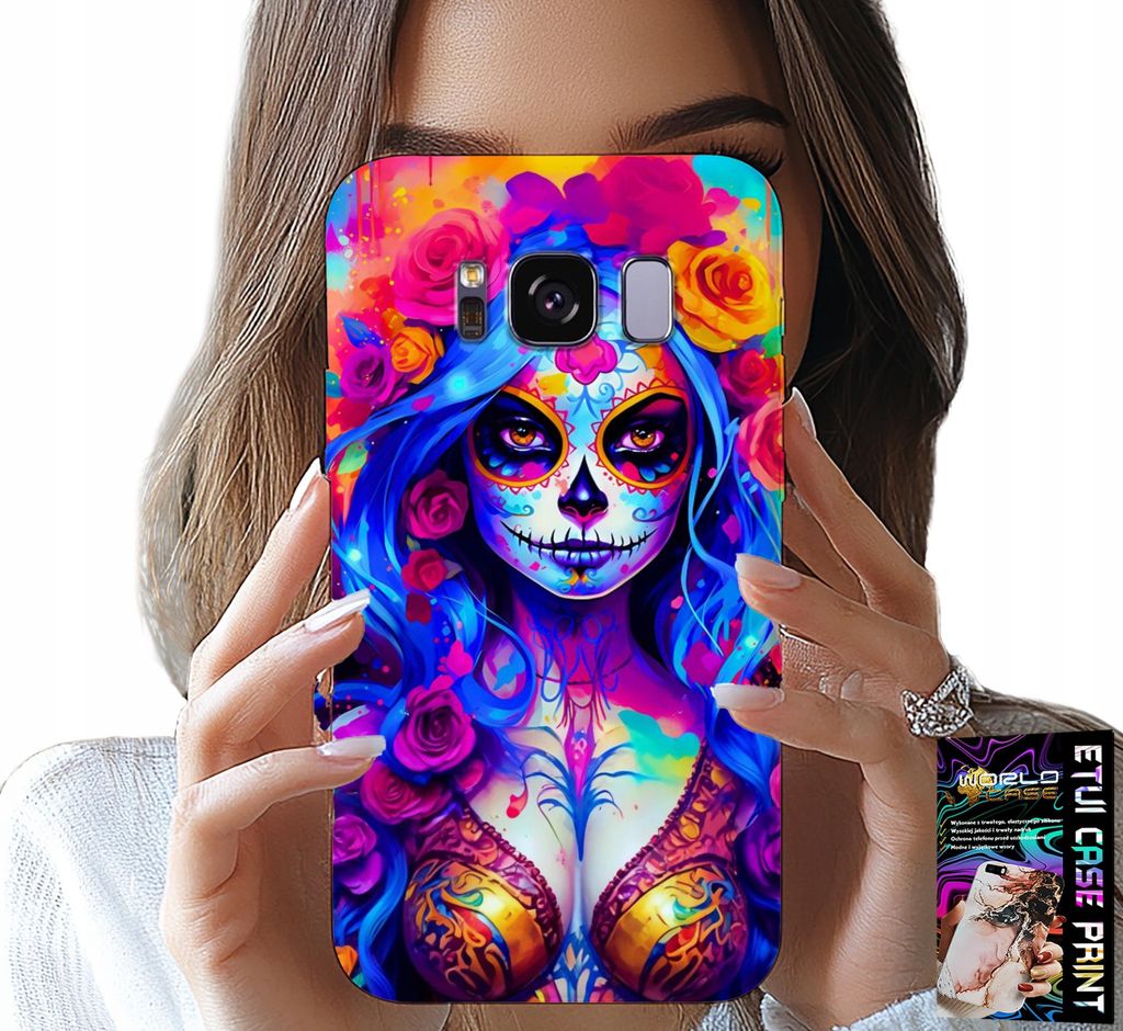 Fall Für Samsung Galaxy S8 - Mexikanische Bunte Königin Des Todes