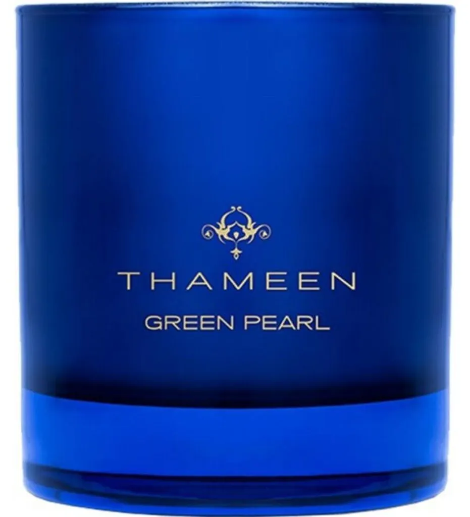 Bougie Thameen Green Pearl 250 g pour créer une ambiance relaxante zen