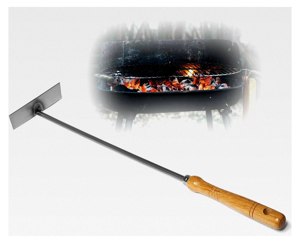 Aschekratzer mit Holzgriff