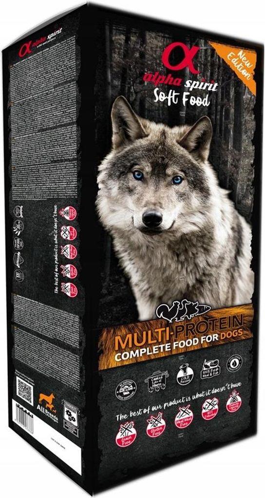 alpha spirit Dog Nourriture Complète Multiprotein 9kg Image du produit 