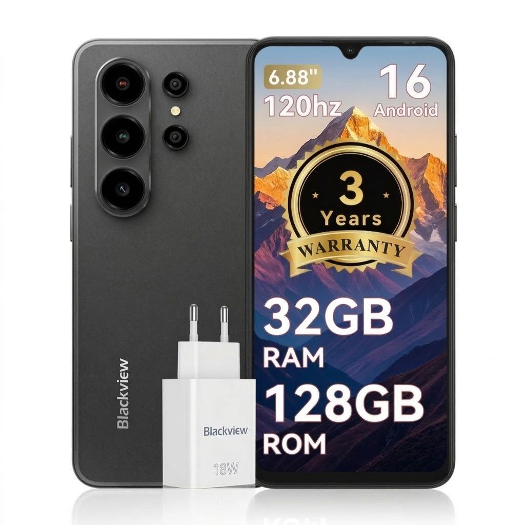 Blackview WAVE 10 Smartphone Ohne Vertrag incl 45W charge, Produktbild 