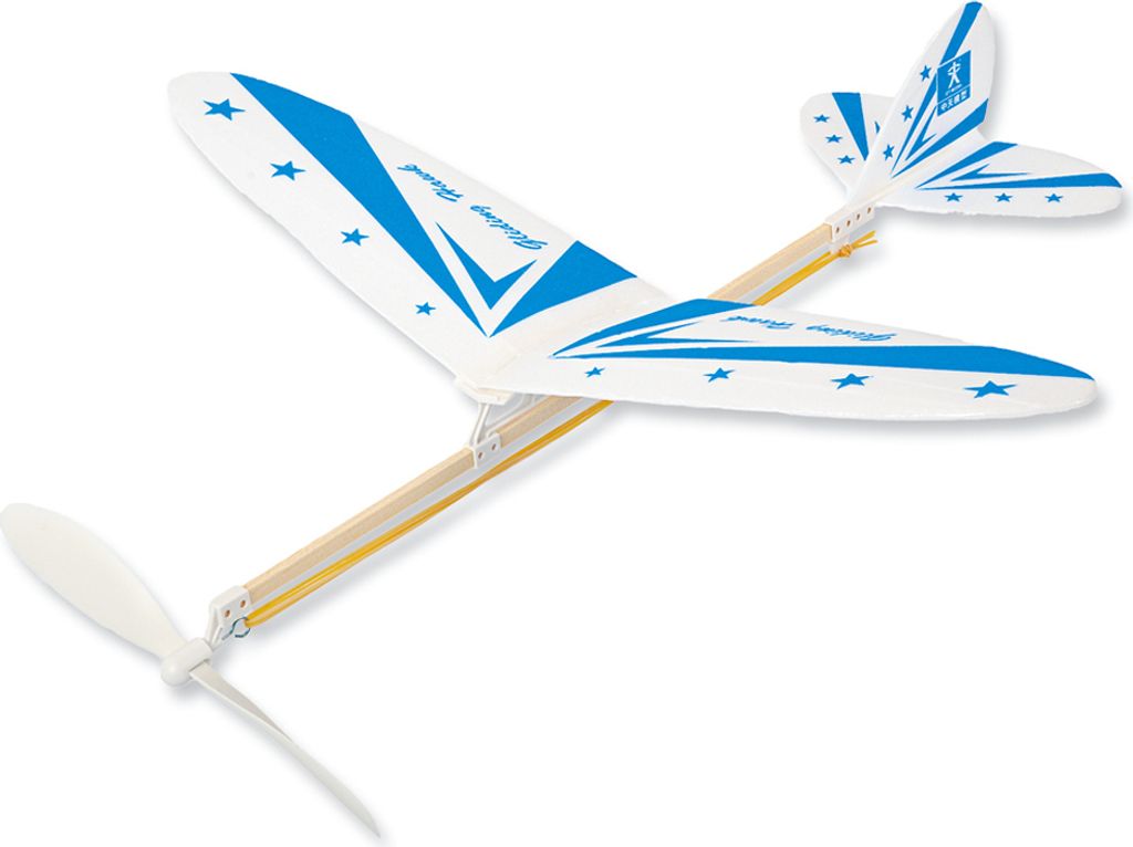 Flugzeug mit Gummimotor ab 8 Jahren
