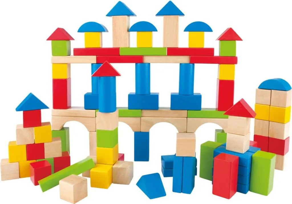 Hape E0427 : Blocs de construction sûrs pour apprendre sans écran