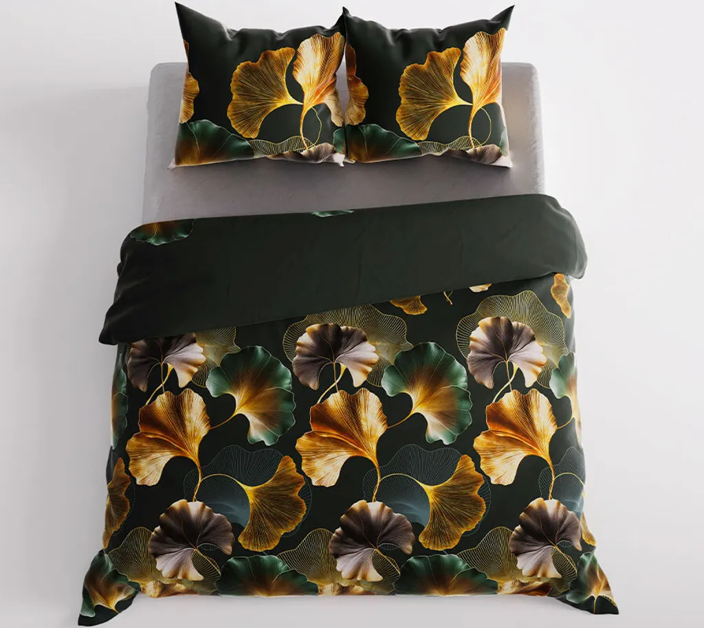 Biancheria da Letto Marisel 200x220 Verde Bottiglia Sateen Top