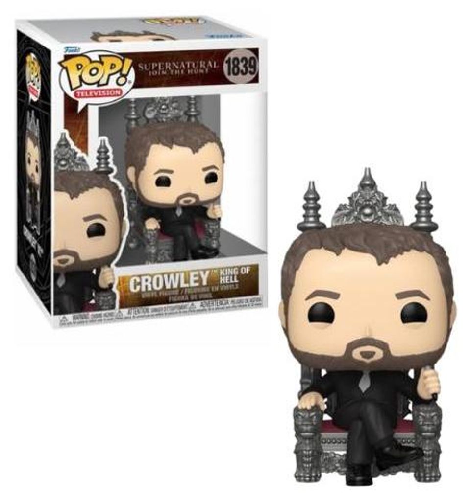 Funko Pop! Television Supernatural: Crowley King of Hell Produktbild 