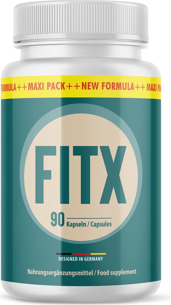 FITX Kapseln - der ideale Begleiter für Ihre Ziele - durchstarten mit FITX Kapseln - Inhalt 90 Kapseln