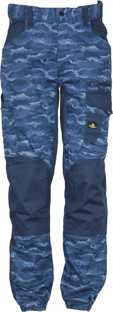 Uncle Sam Bekleidung Uncle Sam Berufshose marine/camouflage marineblau/camouflage Größe