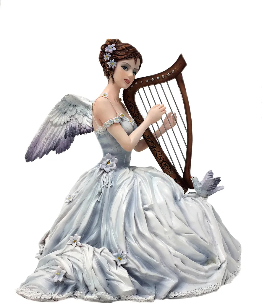 Figurine elfe Chorus Nene Thomas, statue fée robuste haute finition