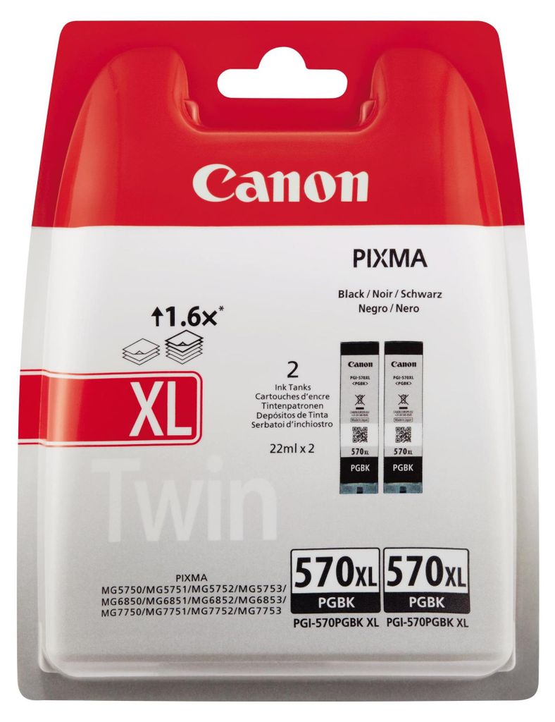 Canon 0318C010 cartuccia d'inchiostro 2 pz. originale ad Immagine del prodotto 