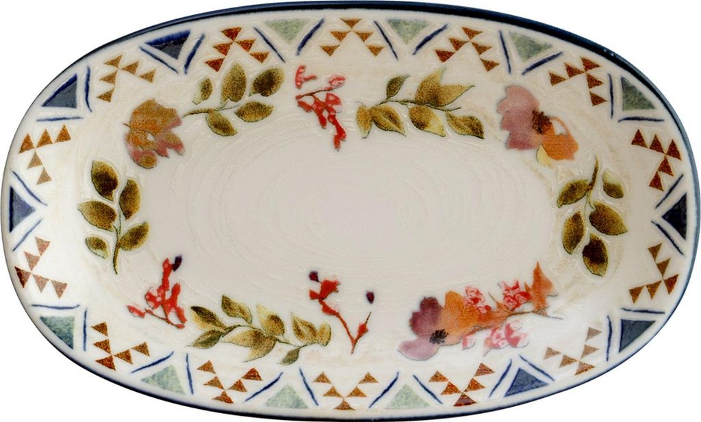 Spring Gourmet Platte oval 19x11cm - 12 Stück