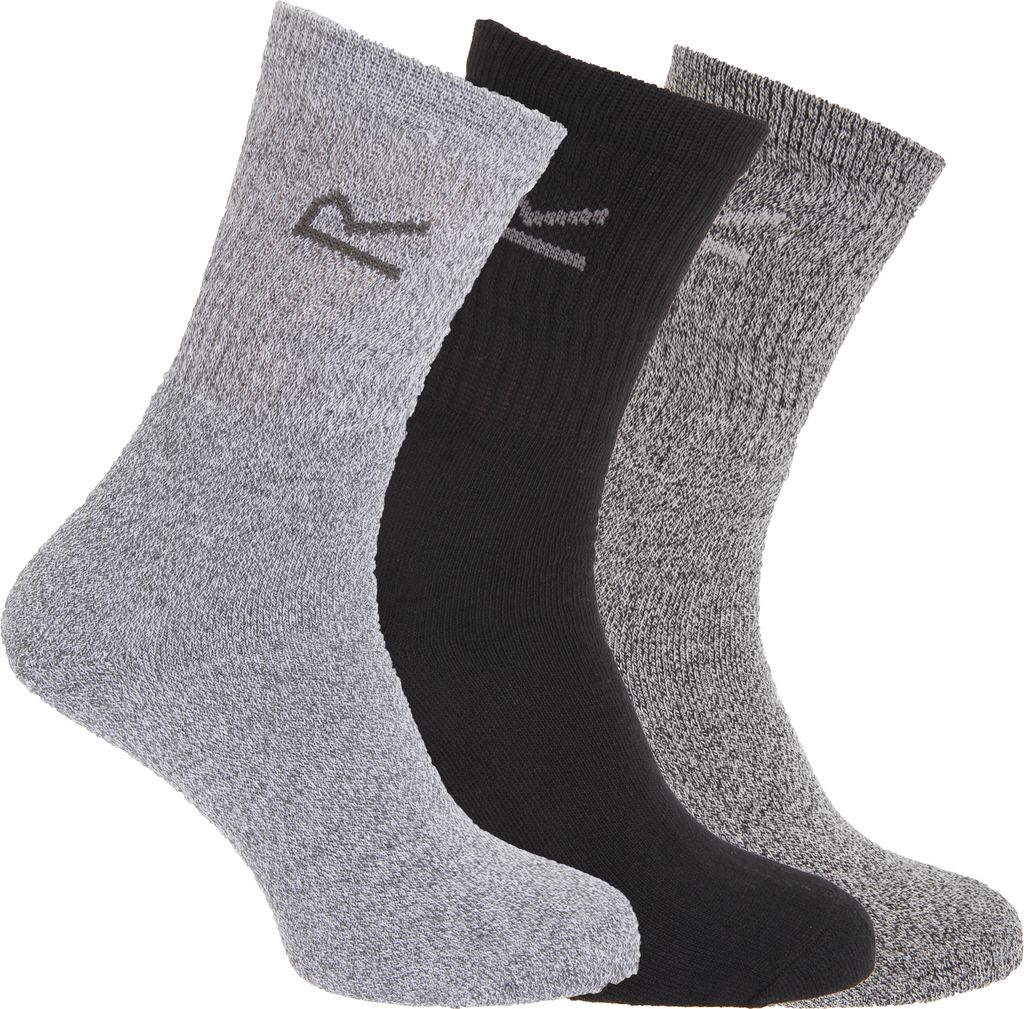 Calze Regatta Great Outdoors da uomo, confezione da 3 RG786 Immagine del prodotto 