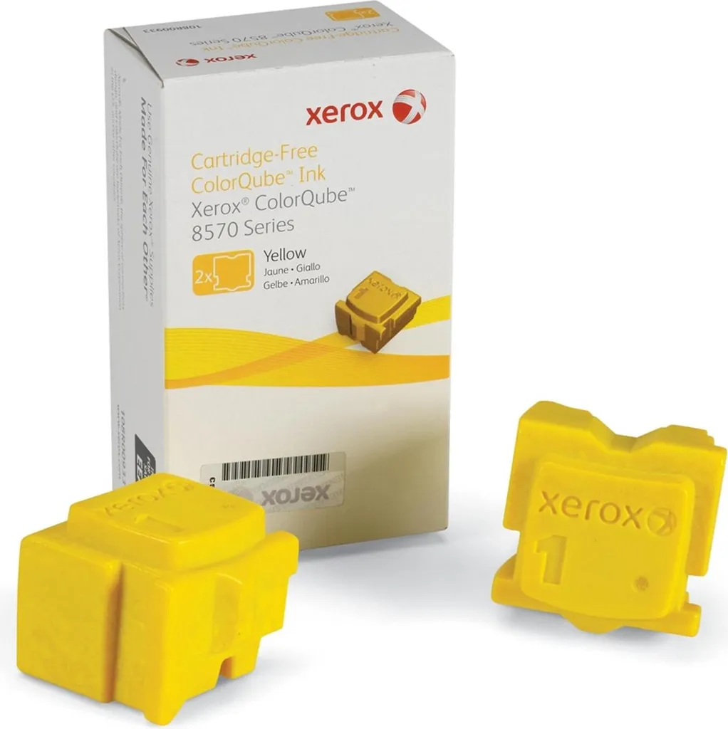 Xerox 108R00933 Colorstix Jaune Haute Densité pour ColorQube 8570