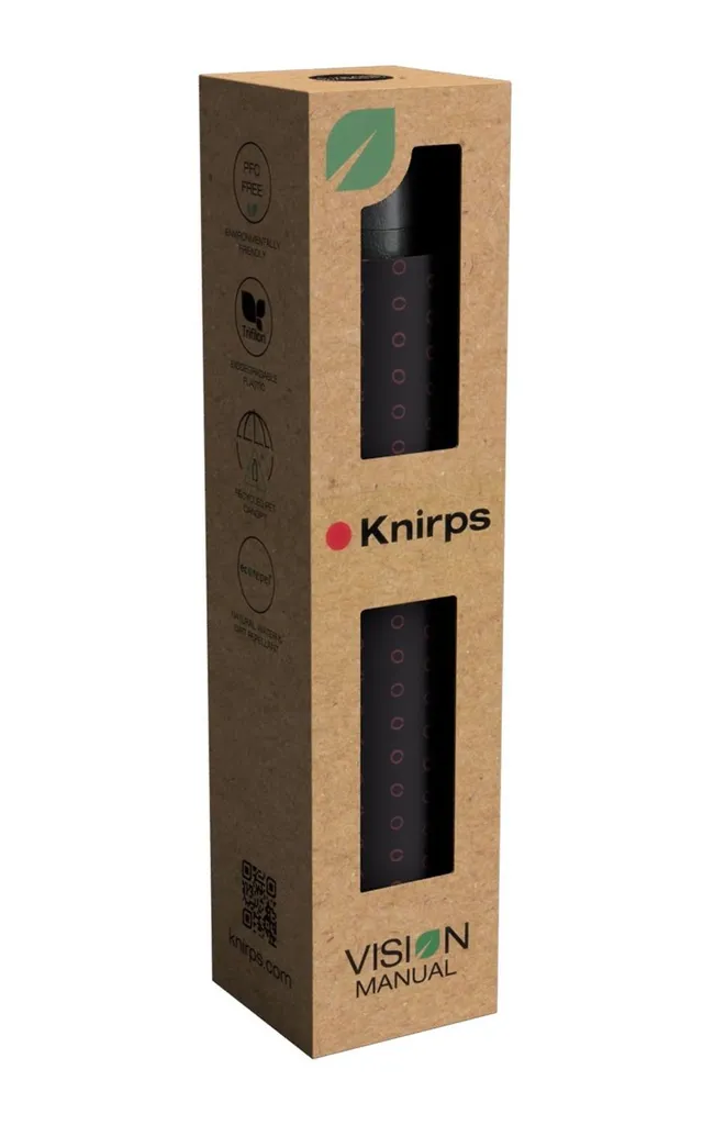 Knirps Vision Air Fire Parapluie Manuel Éco-Responsable Violet Durable