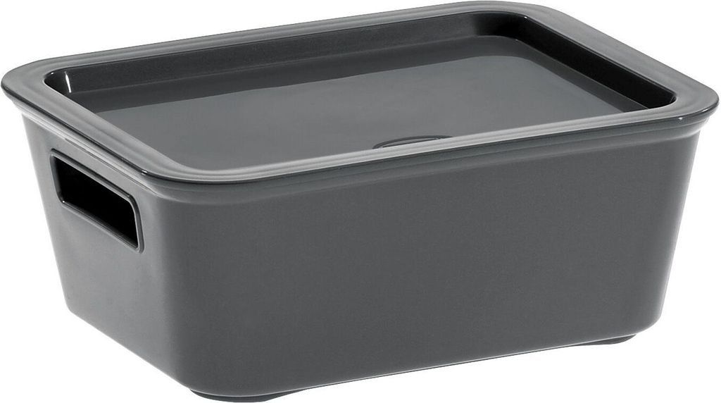 cep Bella Aufbewahrungsbox 1,18 l grau 14,0 x 18,0 x 7,0 cm