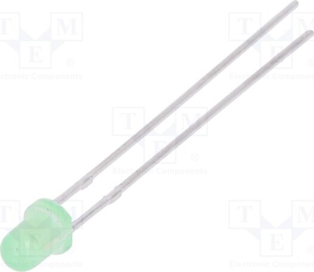 5x LED LL-304GD2C-1B LED Dioden THT 3mm 3mm 60° gelb-grün 70÷120mcd