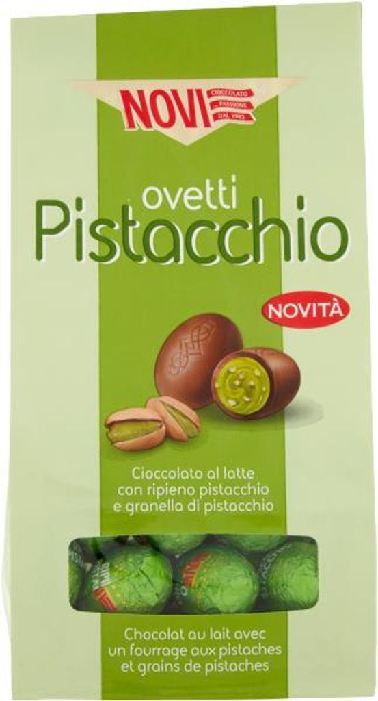 Ovetti Pistacchio Eier 160g - Novi Produktbild 