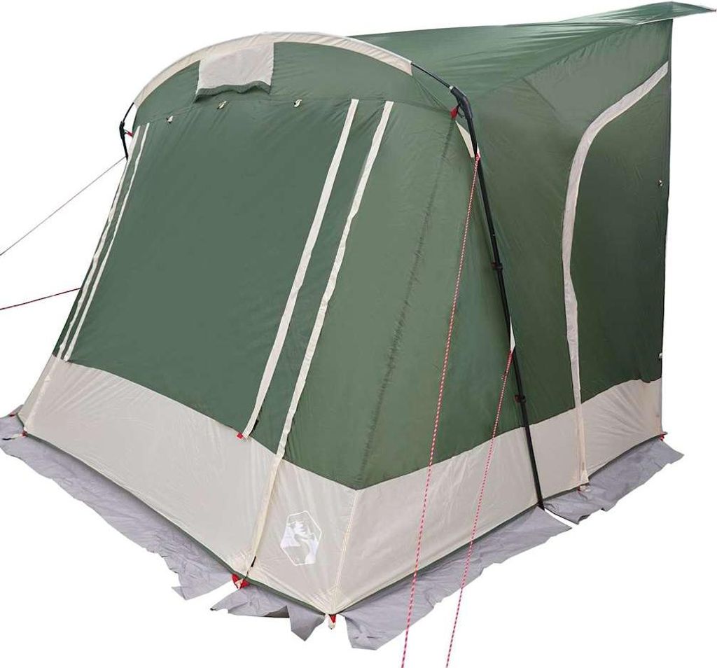 vidaXL Heckklappenzelt mit Dach Grün 285 x 255 x 245 cm Taft