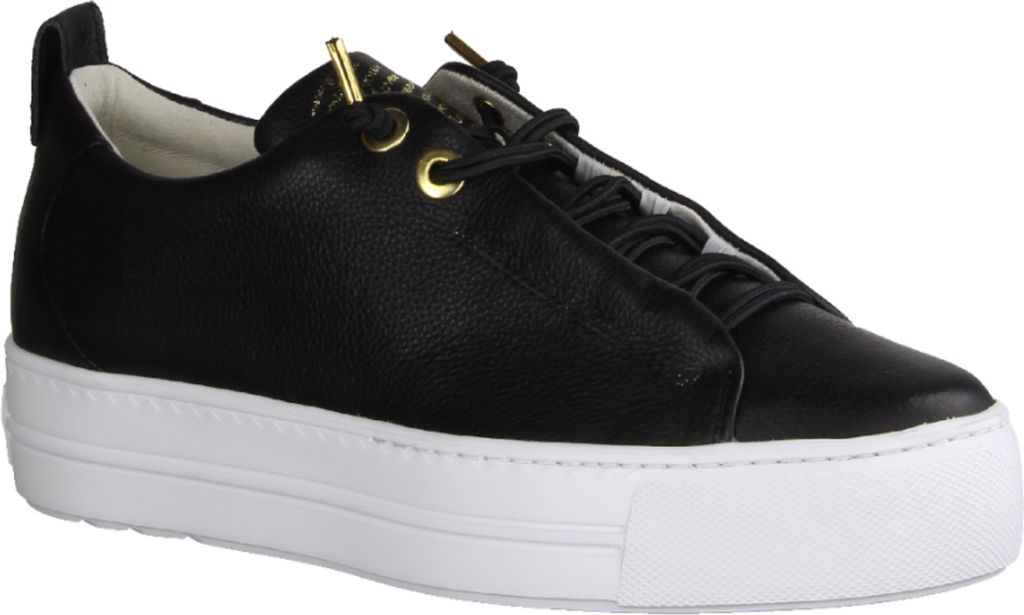 Paul Green Damen Sneaker Sneaker Low Leder schwarz 5 Produktbild 40
