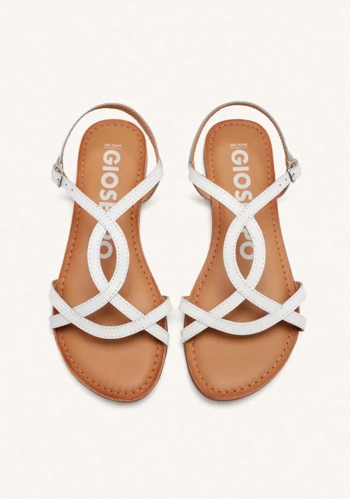 Gioseppo Damen Sandal Weiß 69113-P-Blanco Grösse 40