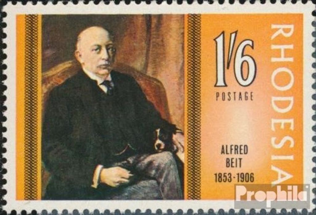 Briefmarken Rhodesien 1968 Mi 74 (kompl.Ausg.) postfrisch Persönlichkeiten